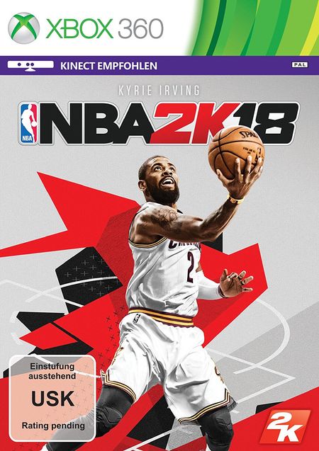 NBA 2K18 (Xbox 360) - Der Packshot