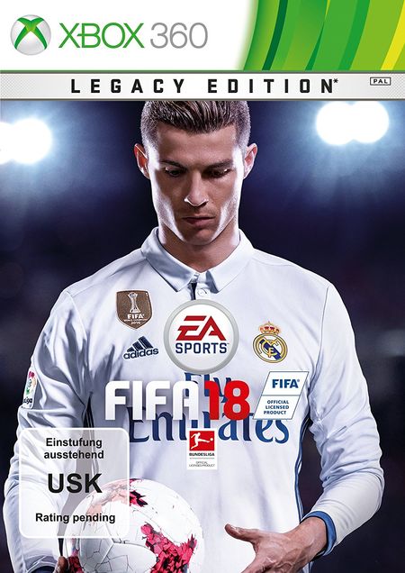 FIFA 18 (Xbox 360) - Der Packshot