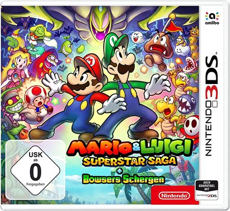 Mario & Luigi: Superstar Saga + Bowsers Schergen (3DS) - Der Packshot