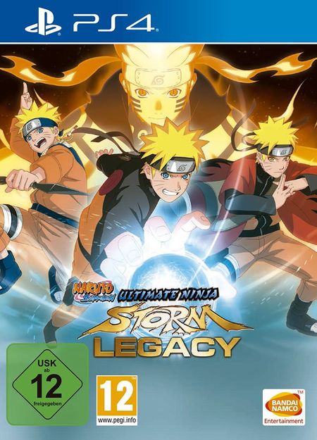 Naruto Shippuden Ultimate Ninja Storm Legacy (PS4) - Der Packshot