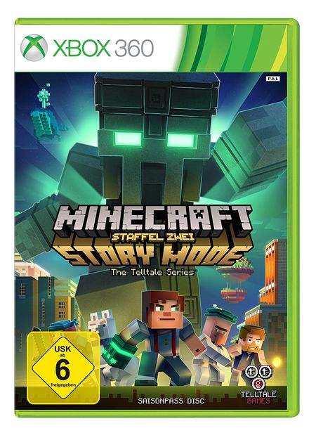 Minecraft Story Mode - Season 2 Pass Disc Standard (Xbox 360) - Der Packshot