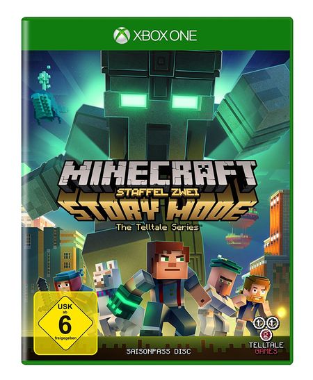 Minecraft Story Mode - Season 2 Pass Disc Standard (Xbox One) - Der Packshot