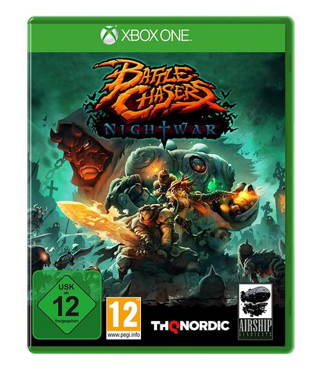 Battle Chasers: Nightwar (Xbox One) - Der Packshot