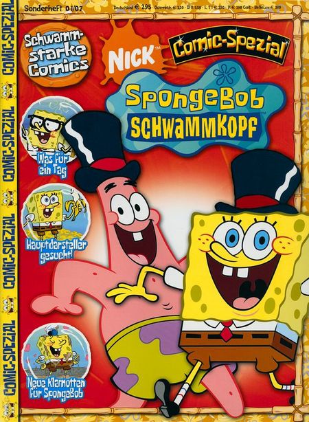 SpongeBob Sonderheft 1/2007 - Das Cover