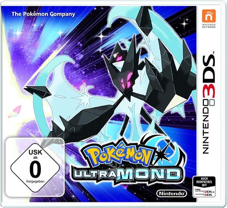 Pokémon Ultrasonne/Ultramond (3DS) - Der Packshot