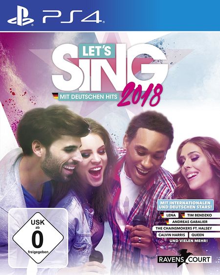 Let's Sing 2018 mit Deutschen Hits (Ps4) - Der Packshot