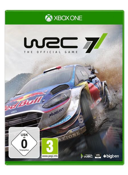 WRC 7 (Xbox One) - Der Packshot