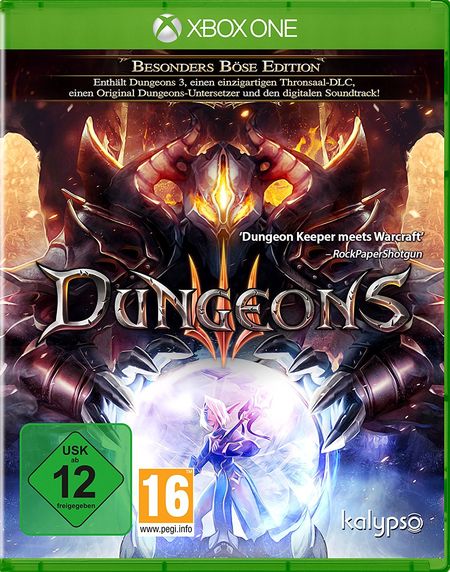 Dungeons 3 (Xbox One) - Der Packshot