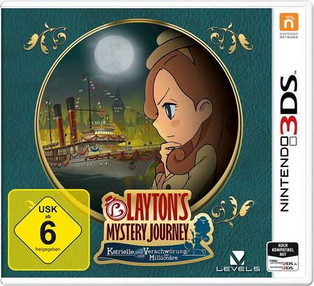 Layton`s Mystery Journey: Katrielle und die Verschwörung der Millionäre (3DS) - Der Packshot