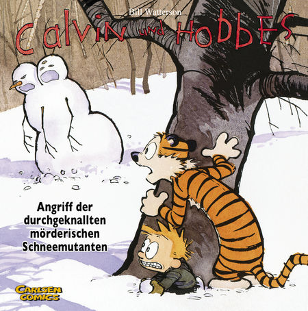 Calvin und Hobbes 7: Angriff der durchgeknallten mörderischen Schneemutanten - Das Cover