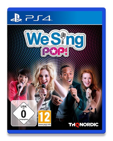 We Sing Pop! (PS4) - Der Packshot
