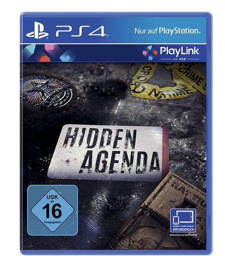 Hidden Agenda (PS4) - Der Packshot