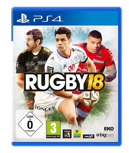 Rugby 18 (PS4) - Der Packshot