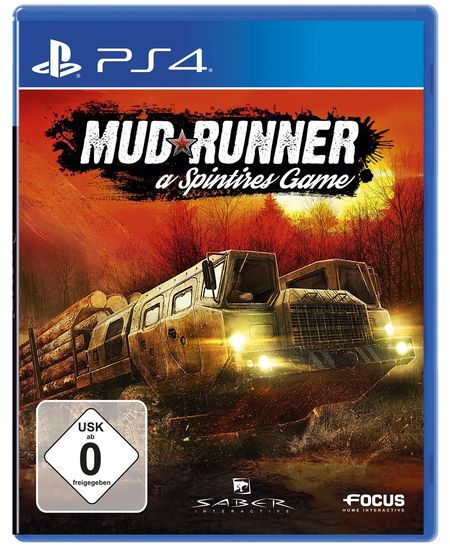 Spintires: MudRunner (PS4) - Der Packshot