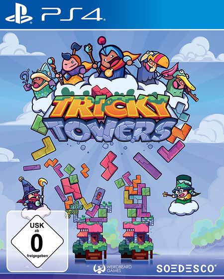 Tricky Towers (PS4) - Der Packshot