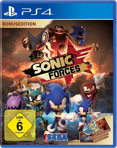 Sonic Forces (PS4) - Der Packshot