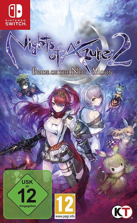Nights of Azure 2: Bride of The New Moon (Switch) - Der Packshot