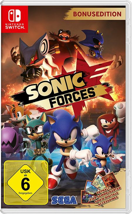 Sonic Forces (Switch) - Der Packshot