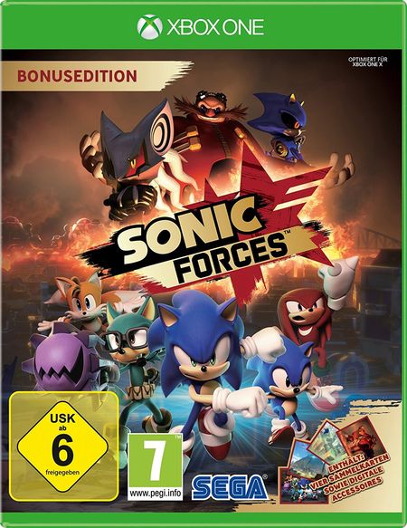 Sonic Forces (Xbox One) - Der Packshot