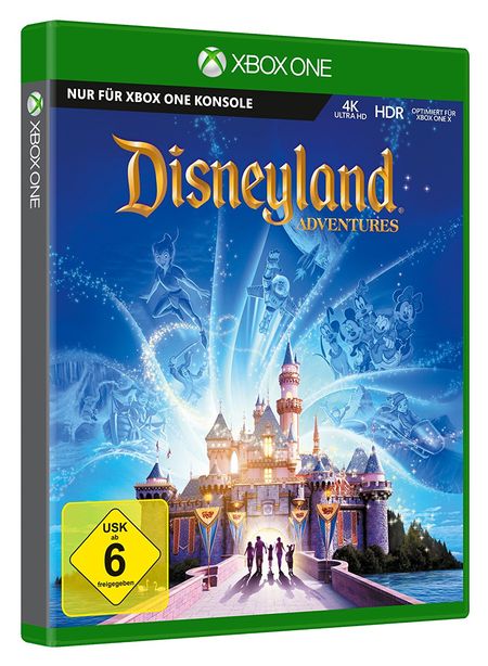 Disneyland Adventures (Xbox One X) - Der Packshot