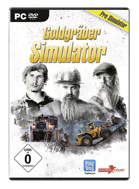 Goldgräber Simulator (PC) - Der Packshot