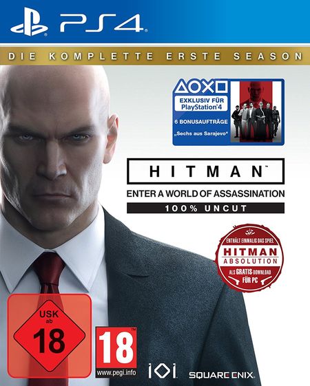 HITMAN: Die komplette erste Season (PS4) - Der Packshot