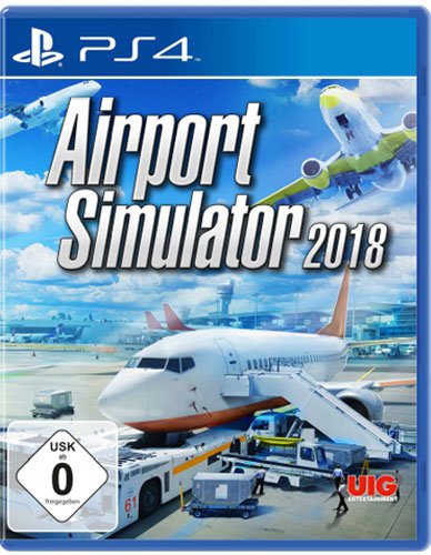 Airport Simulator 2018 (PS4) - Der Packshot