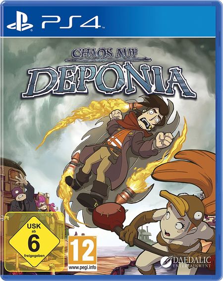 Chaos auf Deponia (PS4) - Der Packshot
