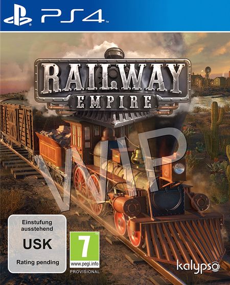 Railway Empire (PS4) - Der Packshot