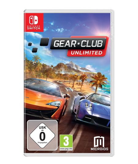 Gear Club Unlimited (Switch) - Der Packshot