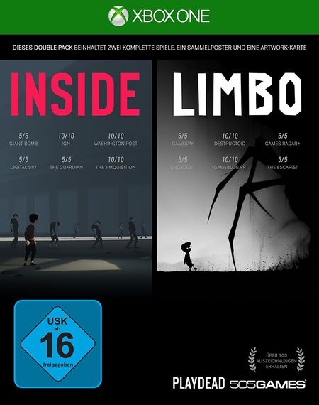 Inside Limbo Double Pack (Xbox One) - Der Packshot