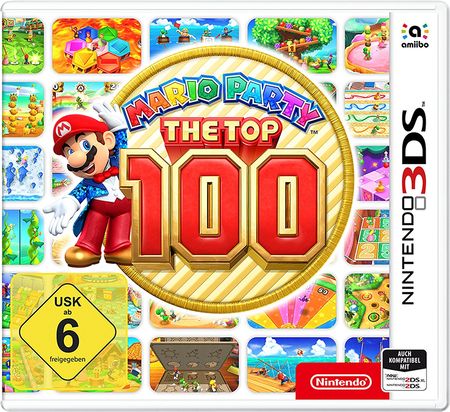 Mario Party: The Top 100 (3DS) - Der Packshot