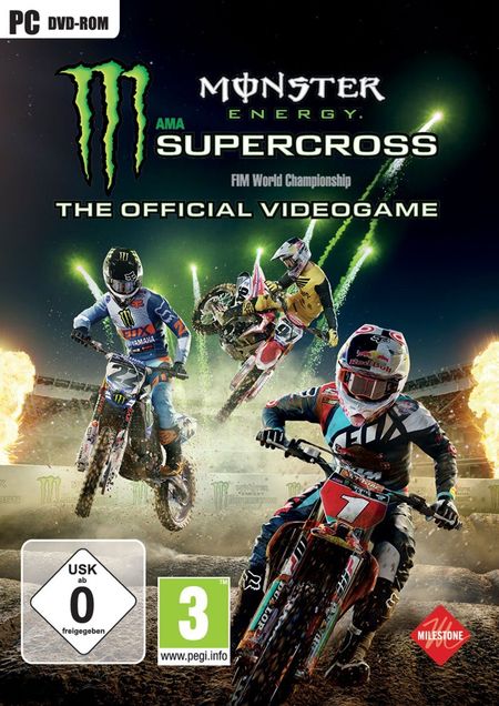 Monster Energy Supercross (PC) - Der Packshot