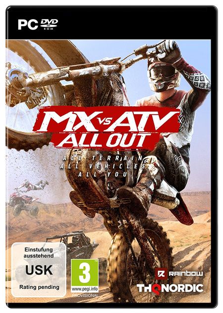 MX vs. ATV All Out (PC) - Der Packshot