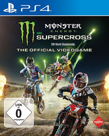 Monster Energy Supercross (PS4) - Der Packshot