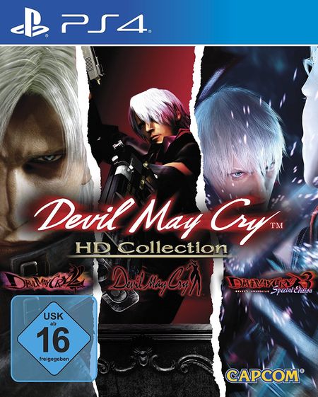 Devil May Cry HD Collection (PS4) - Der Packshot