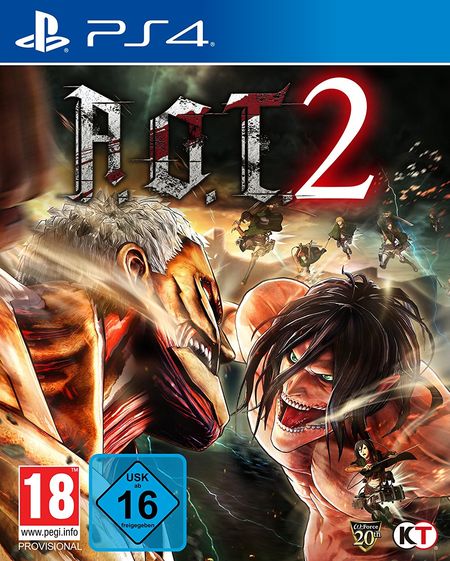 AoT 2 (based on Attack on Titan) (PS4) - Der Packshot