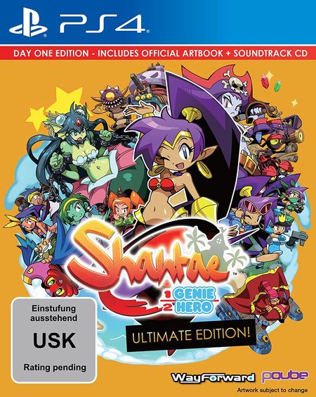 Shantae - Half Genie Hero Ultimate Day One Edition Standard (PS4) - Der Packshot