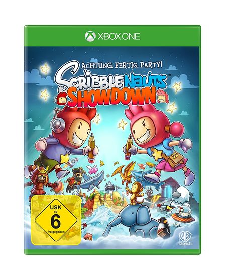Scribblenauts Showdown (Xbox One) - Der Packshot