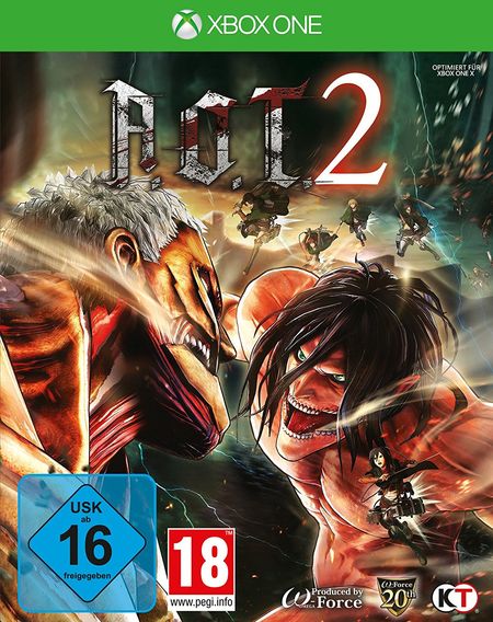 AoT 2 (based on Attack on Titan) (Xbox One) - Der Packshot