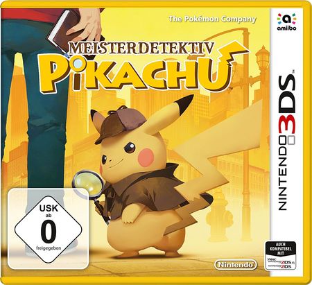 Meisterdetektiv Pikachu (3DS) - Der Packshot