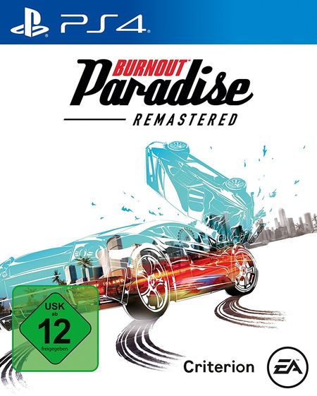 Burnout Paradise Remastered (PS4) - Der Packshot
