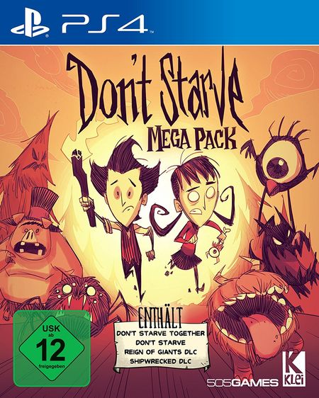 Don't Starve Mega Pack (PS4) - Der Packshot