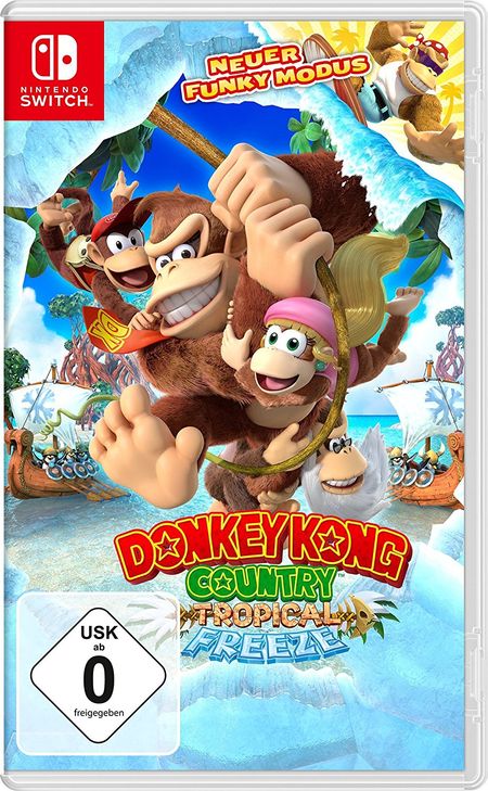 Donkey Kong Country Tropical Freeze (Switch) - Der Packshot