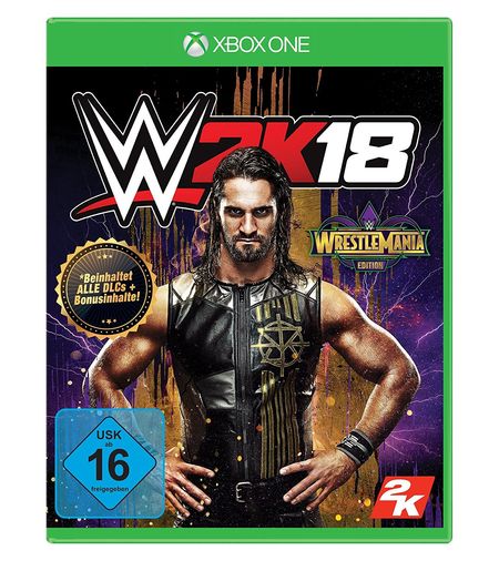WWE 2K18 - WrestleMania Edition (Xbox One) - Der Packshot