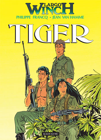 Largo Winch 8: Tiger - Das Cover