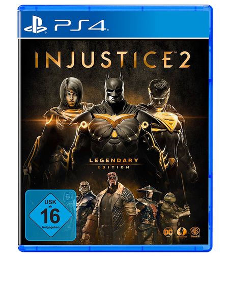 Injustice 2 - Legendary Edition (PS4) - Der Packshot