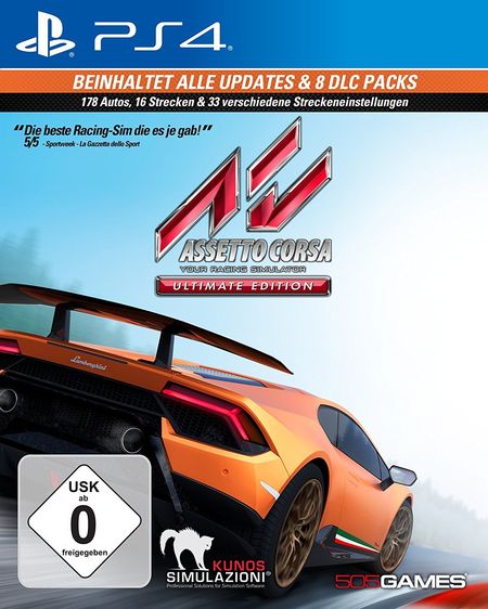 Assetto Corsa Ultimate Edition (PC) - Der Packshot
