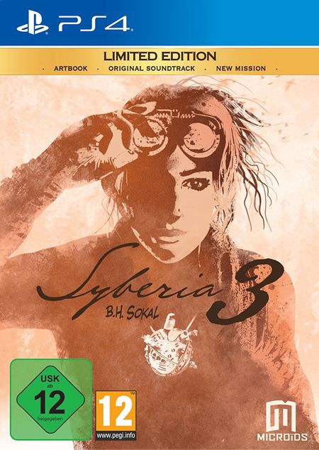Syberia 3 Limited Edition (PS4) - Der Packshot