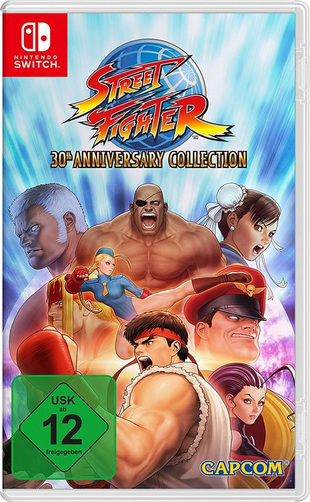 Street Fighter Anniversary Collection (Switch) - Der Packshot